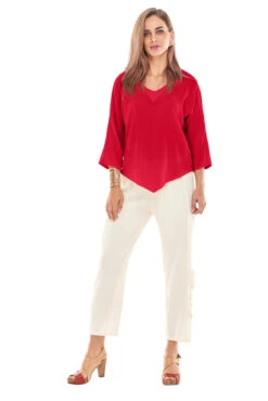 Lynn Top -Premium Shoes Store 19491 CRIMSON l