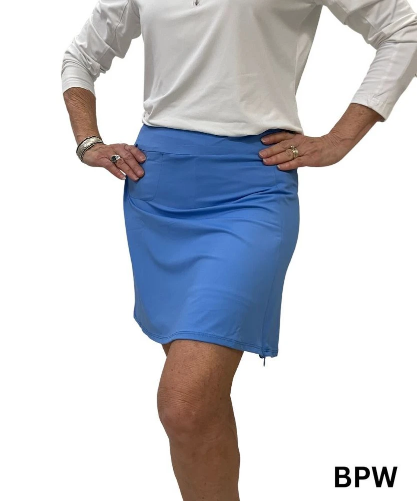 Solid Pull On Skort 1 Solid Pull On Skort