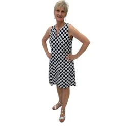 Lulu B V- Neck Cut Swing Dress 7 Lulu B V- Neck Cut Swing Dress -Premium Shoes Store 26207 RBLW l