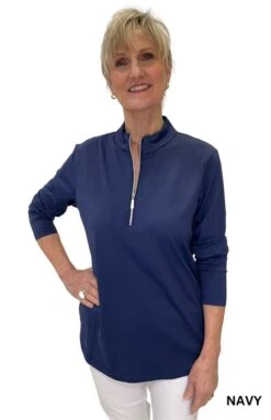 Quarter Zip Jacket 10 Quarter Zip Jacket -Premium Shoes Store 27453 NAVY l