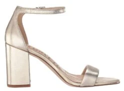 Sam Edelman Daniella Block Heel 5 Sam Edelman Daniella Block Heel -Premium Shoes Store 28378 GOLD l
