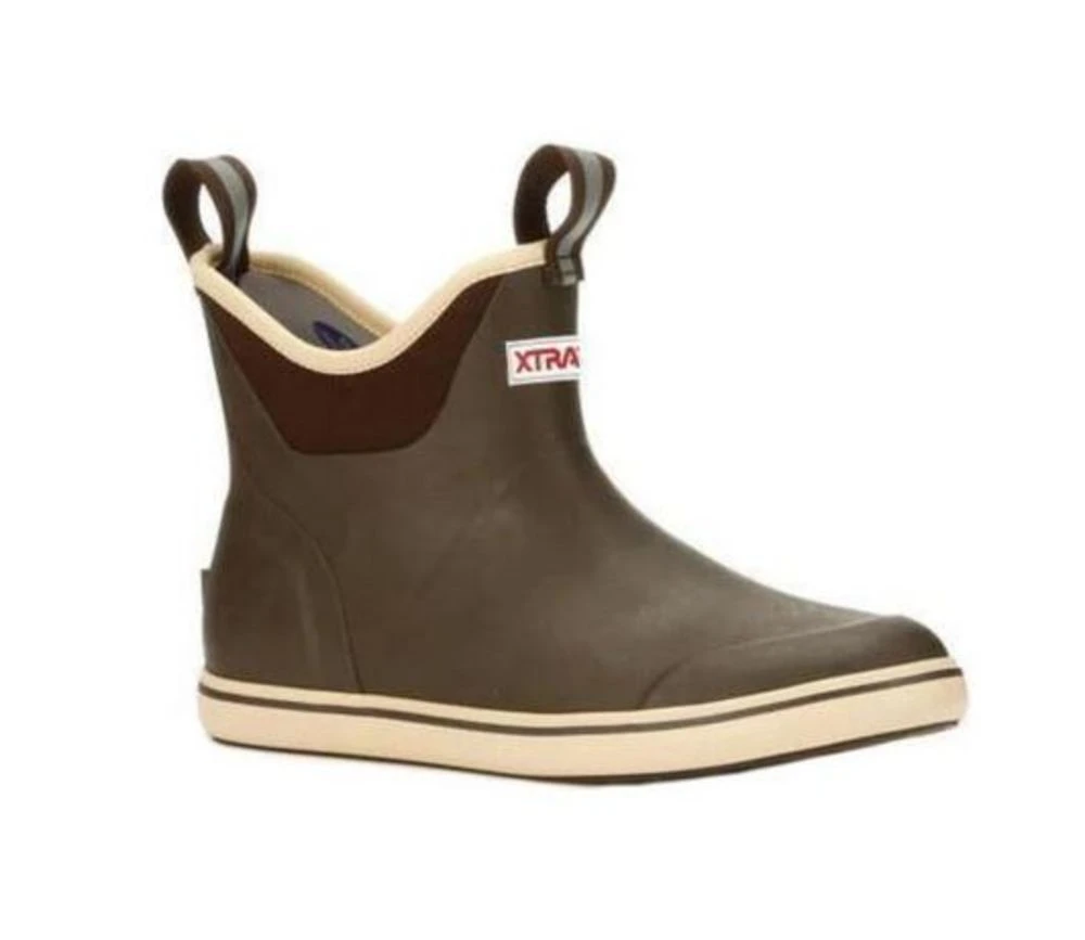 XTRATUF Ankle Deck Boot Brown 2 XTRATUF Ankle Deck Boot Brown - Image 2