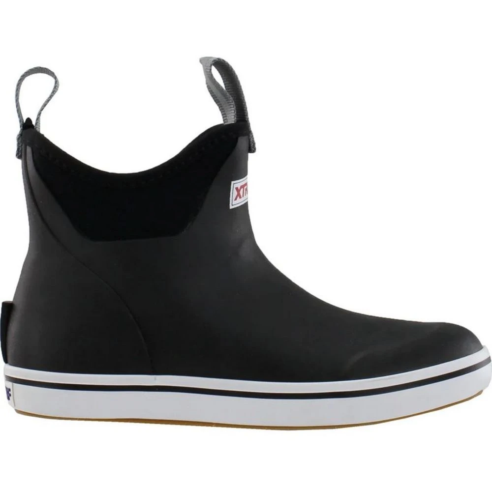 XTRATUF Ankle Deck Boot- Black 2 XTRATUF Ankle Deck Boot- Black - Image 2