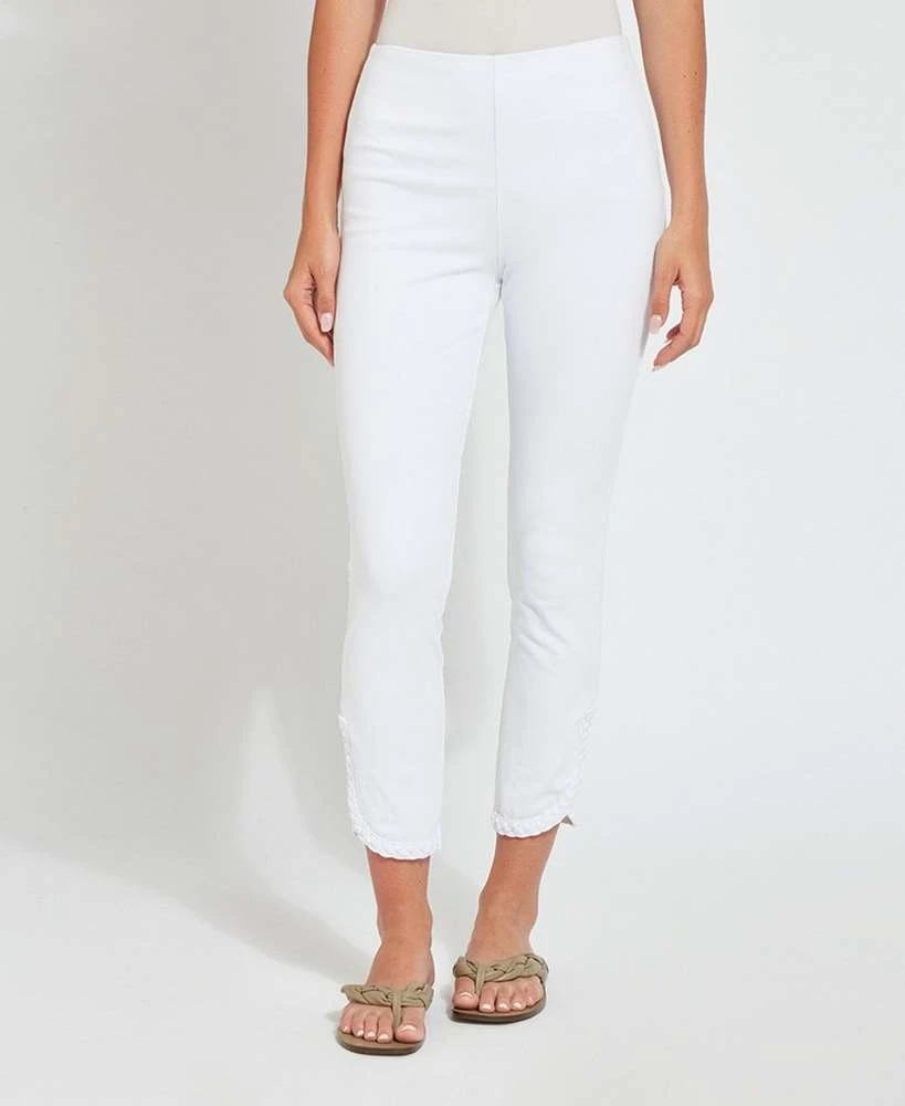 Happy Hour Braided Crop Leggings 1 Happy Hour Braided Crop Leggings