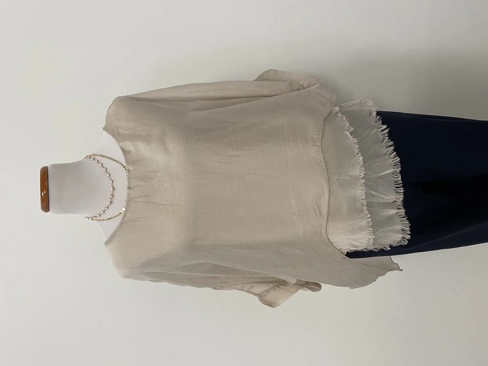 Solid Frayed Top 1 Solid Frayed Top