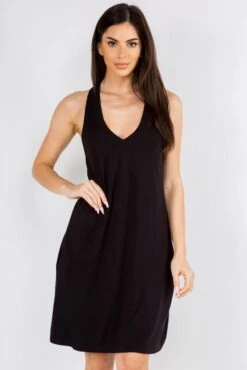 V Neck Dress