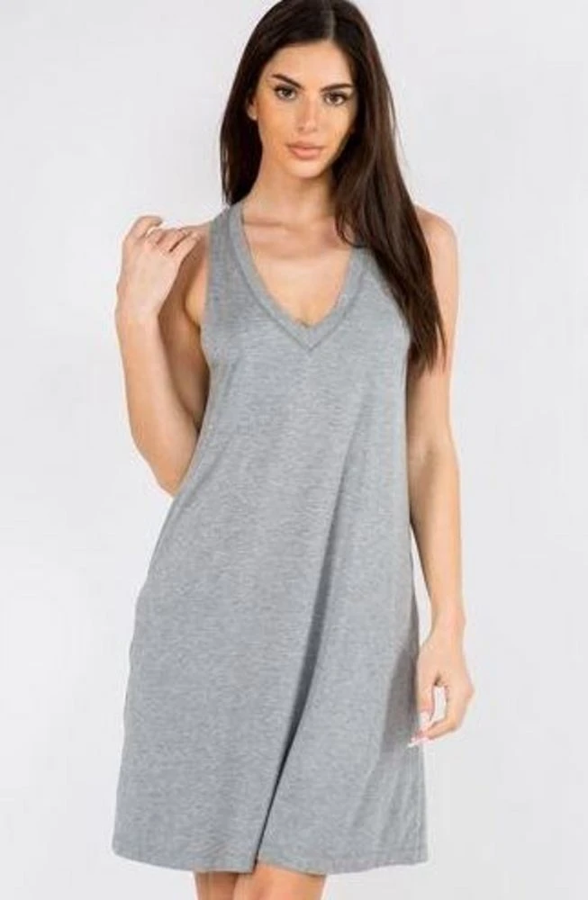 V Neck Dress 3 V Neck Dress - Image 3