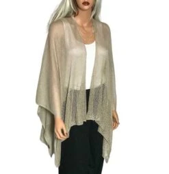 Knit Ruana 7 Knit Ruana -Premium Shoes Store 31052 TAN l