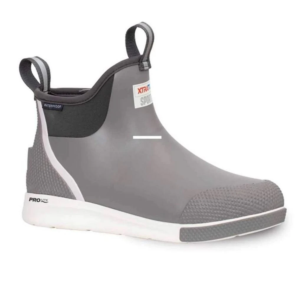 XTRATUF Men's Ankle Deck Sport Gray 1 XTRATUF Men's Ankle Deck Sport Gray
