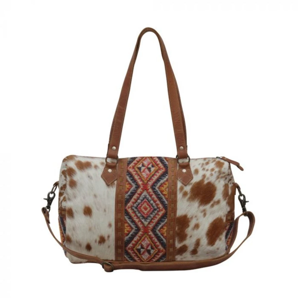 Brown Splash Mini Duffle 1 Brown Splash Mini Duffle