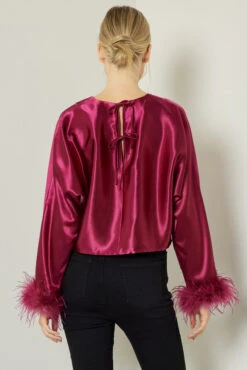 Satin Top 5 Satin Top -Premium Shoes Store 31327 SANGRIA l