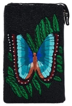 Club Bag Blue Butterfly