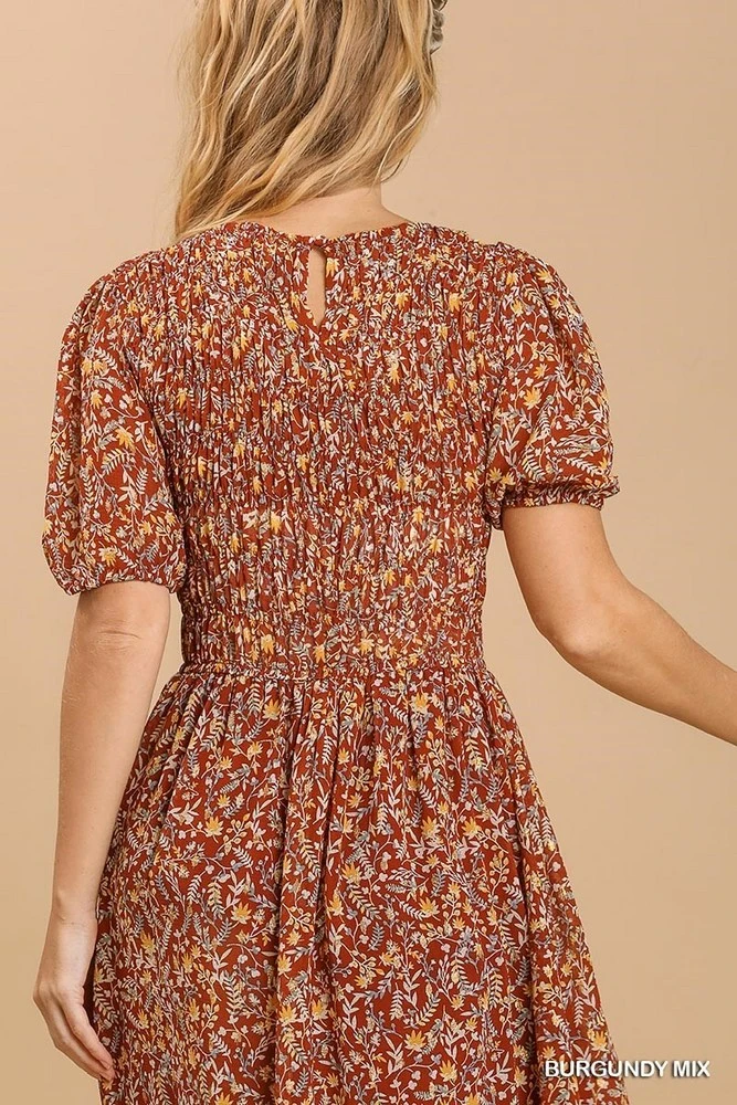 Mixed Print Dress 3 Mixed Print Dress - Image 3