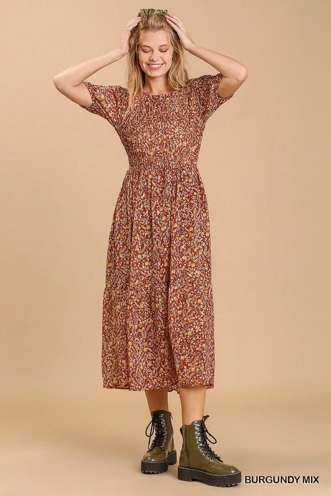 Mixed Print Dress 1 Mixed Print Dress