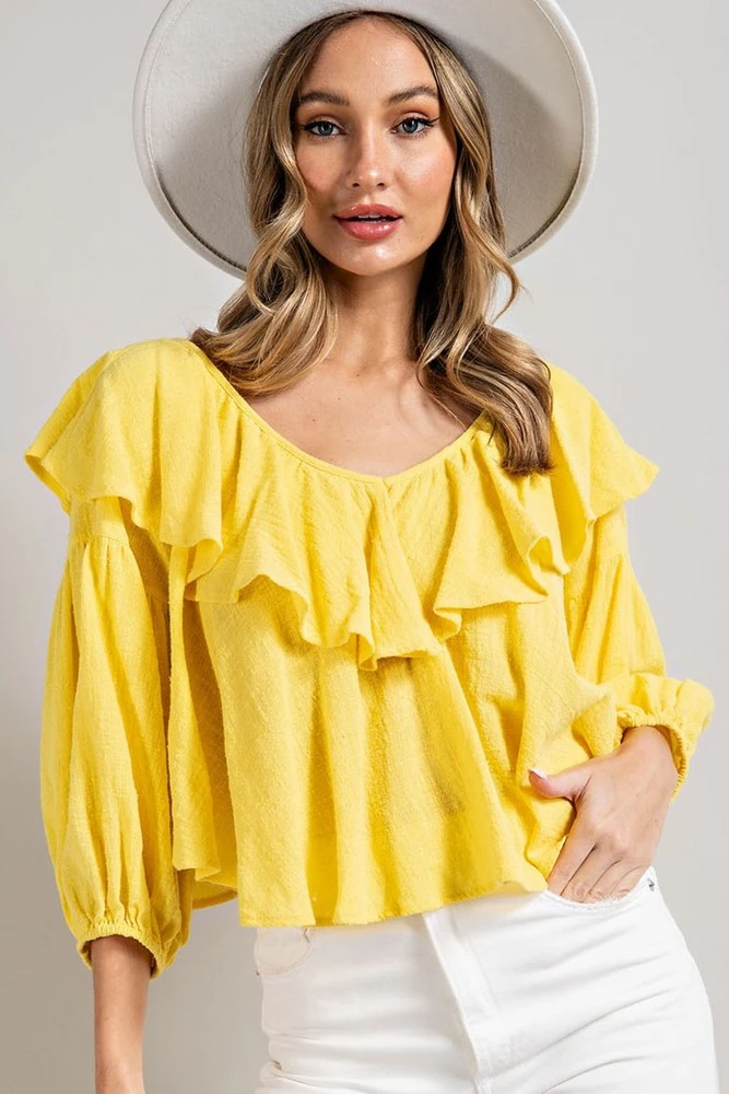 V- Neck Blouse Top 1 V- Neck Blouse Top
