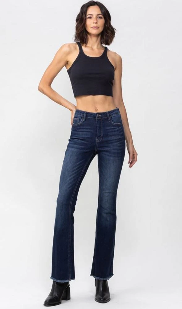 Flare Frayed Hem 1 Flare Frayed Hem