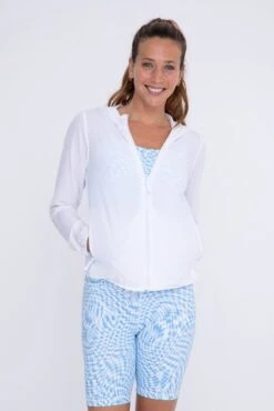 Zip- Up Nylon Running Jacket