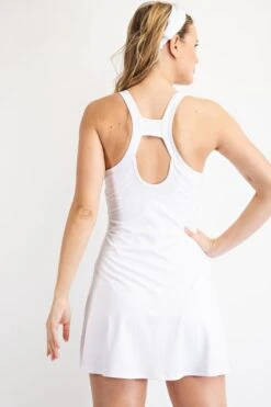Tennis Romper Dress 9 Tennis Romper Dress -Premium Shoes Store 32434 WHITE l