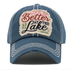 Lake Cap 7 Lake Cap -Premium Shoes Store 32485 BLUE l