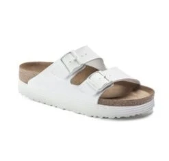Birkenstock Arizona Platform White