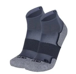 Ac4 1/4 Crew Sock Charcoal L