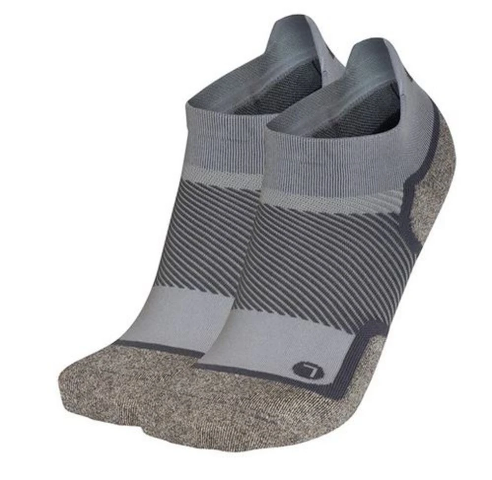 Wp4 No Show Sock Grey L 2 Wp4 No Show Sock Grey L - Image 2