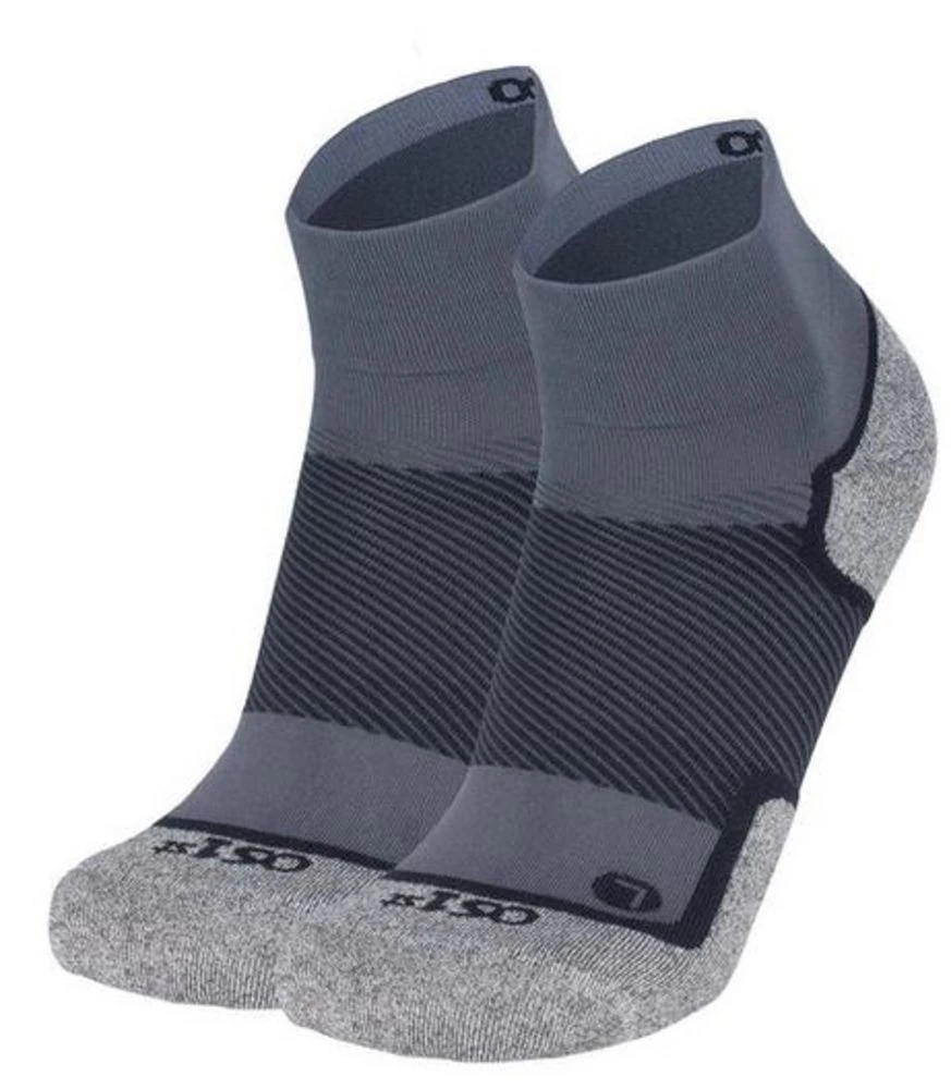 Wp4 1/4 Crew Sock Charcoal L 2 Wp4 1/4 Crew Sock Charcoal L - Image 2