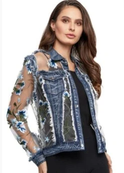 Floral Denim Jacket