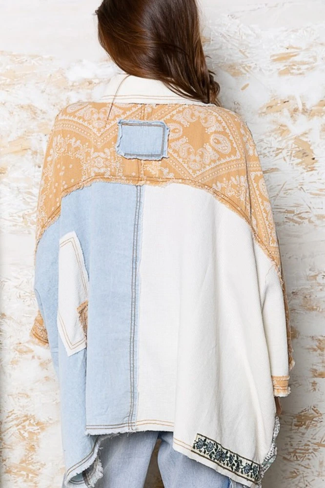 Patchwork Button Down 2 Patchwork Button Down - Image 2