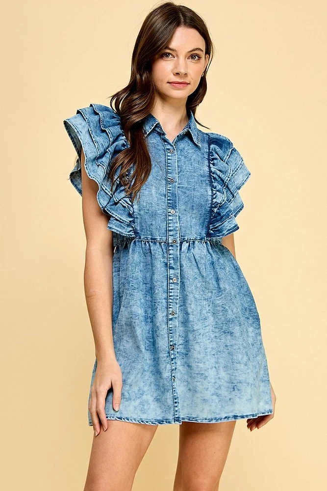 Denim Dress Xs 1 Denim Dress Xs
