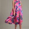 Maxi Floral Print Dress