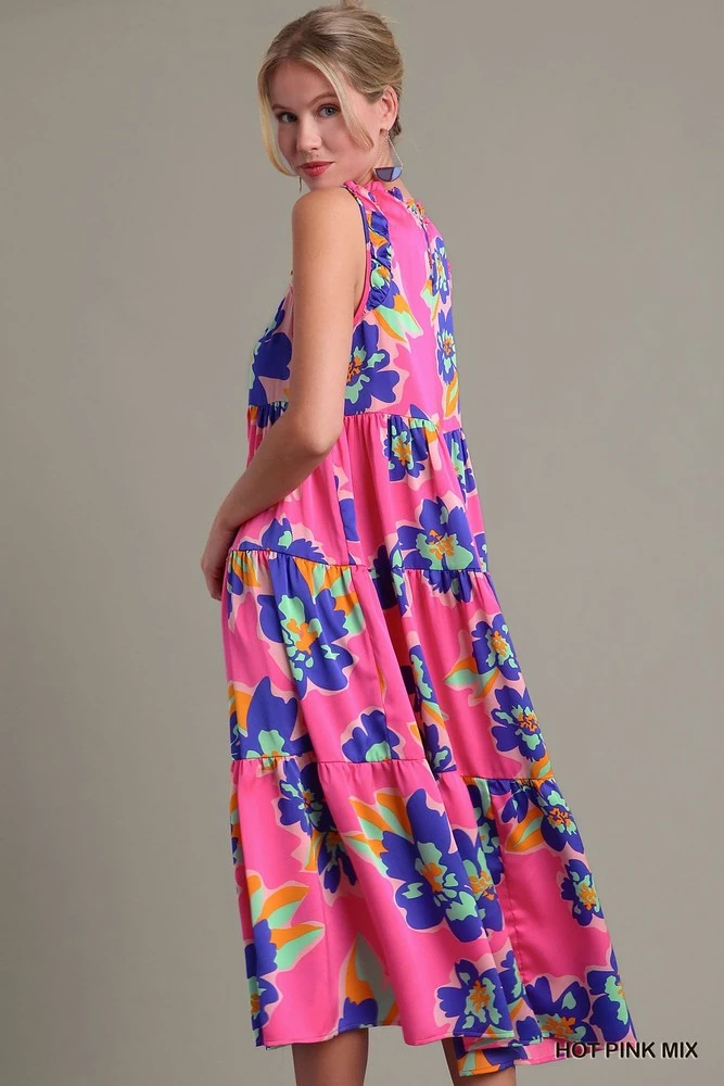 Maxi Floral Print Dress 2 Maxi Floral Print Dress - Image 2