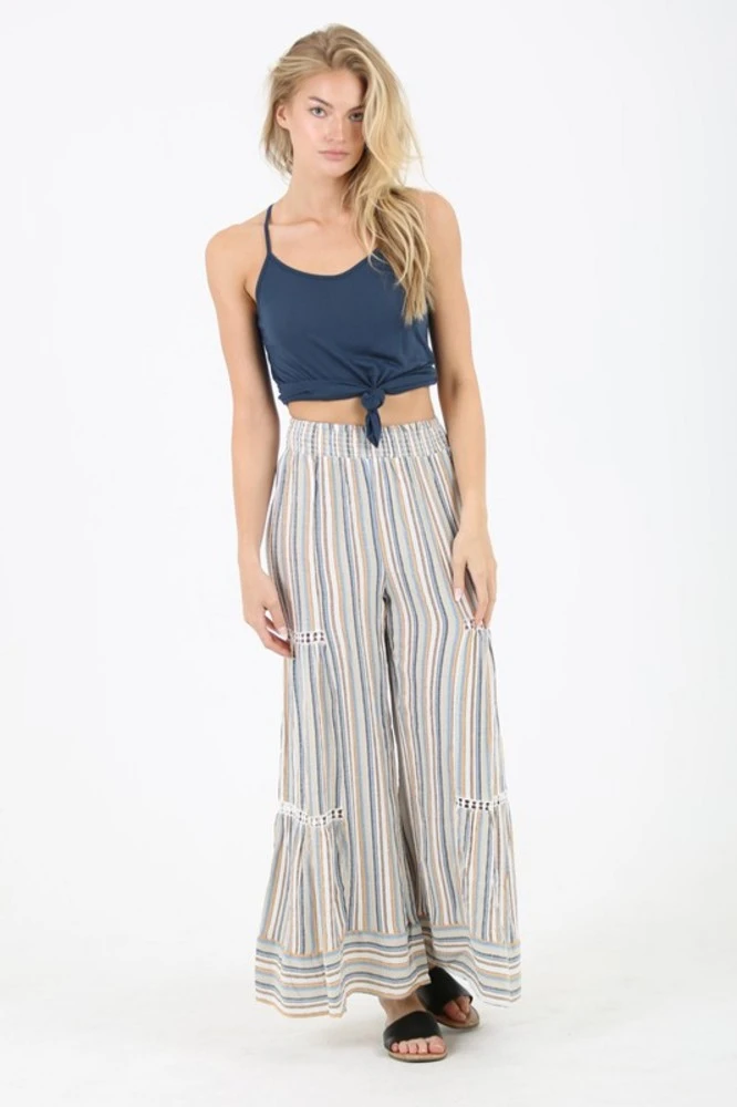 Striped Wide Leg Pant 1 Striped Wide Leg Pant