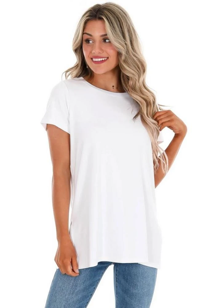 Spanx Perfect Length Tee 3 Spanx Perfect Length Tee - Image 3