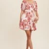 Floral Mini Dress
