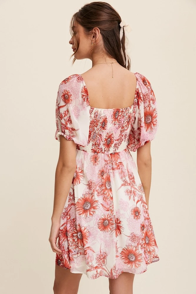 Floral Mini Dress 2 Floral Mini Dress - Image 2