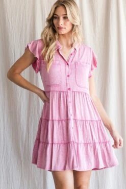 Pleated Dress