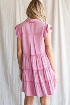 Pleated Dress 7 Pleated Dress -Premium Shoes Store 32990 PINK l