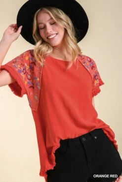 Embroidered Top